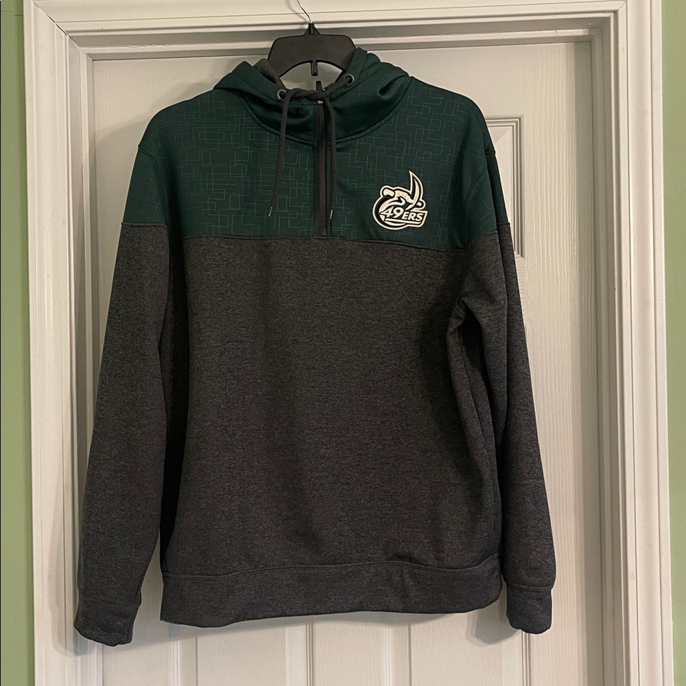 Colosseum UNC Charlotte Quarter Zip Pullover Sweatshirt Mens XL